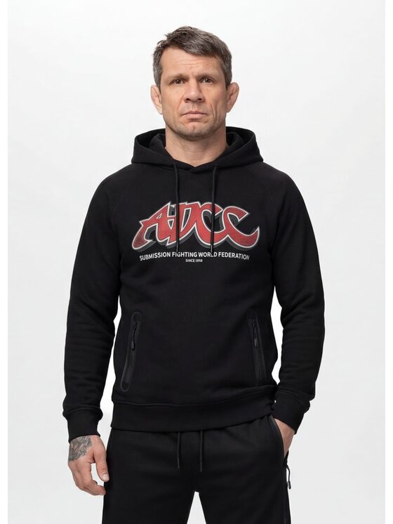 PITBULL PITBULL Bluza ADCC DOGWOOD Czarny Regular Fit