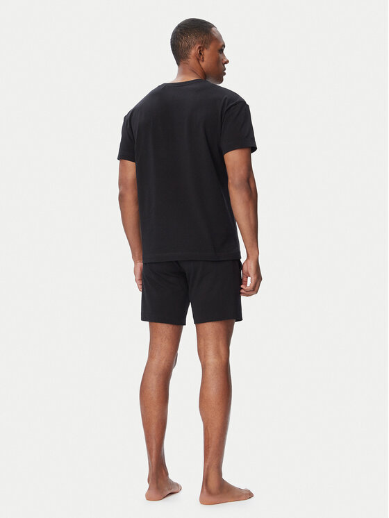 HUGO HUGO Pigiama Laze 50534566 Nero Regular Fit