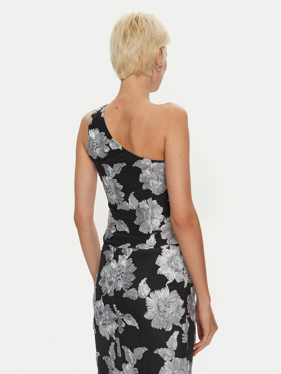 ROTATE ROTATE Bluzka Darha 1130411206 Czarny Slim Fit