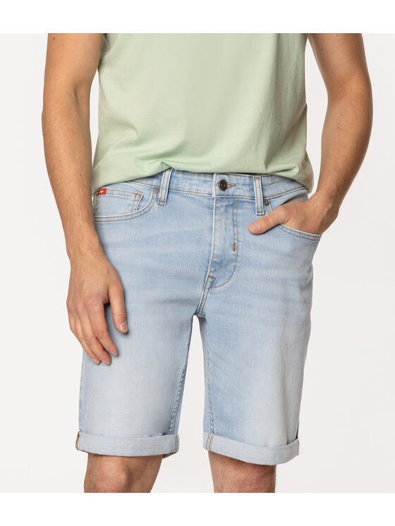 Lee Cooper Lee Cooper Bermudy DUST 1223 Niebieski Regular Fit