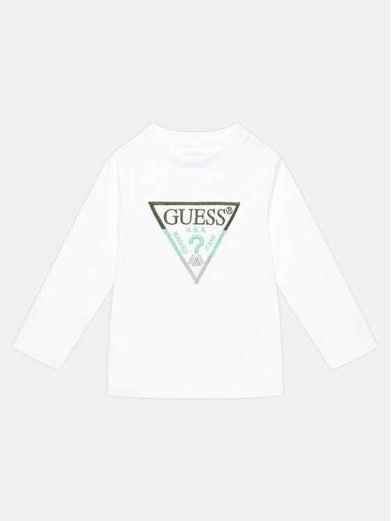 Guess Guess Μπλουζάκι N4YI36 K8HM4 Λευκό Regular Fit