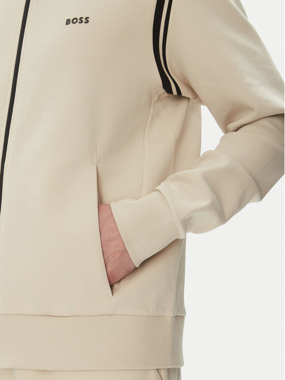 BOSS BOSS Trenerka 50533738 Bež Regular Fit