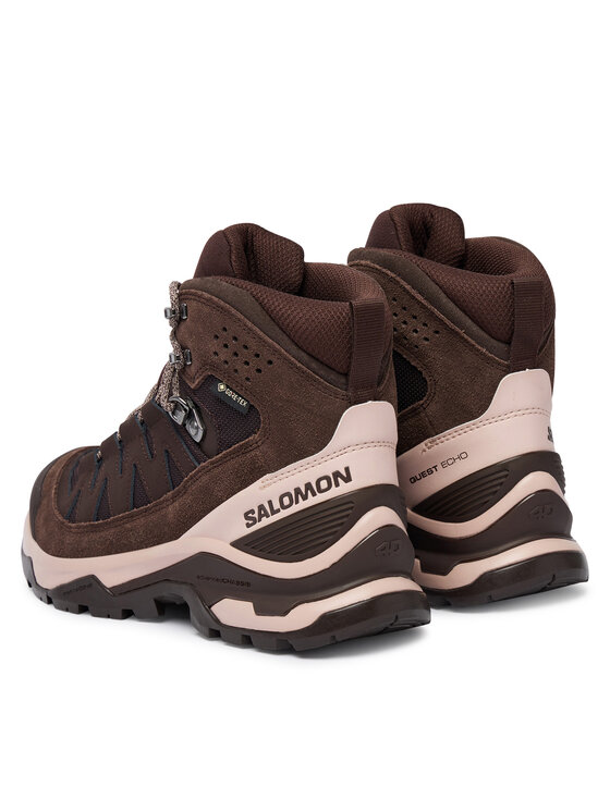 Salomon Salomon Trekkingi Quest Echo GTX L47968500 L47968500 Brązowy