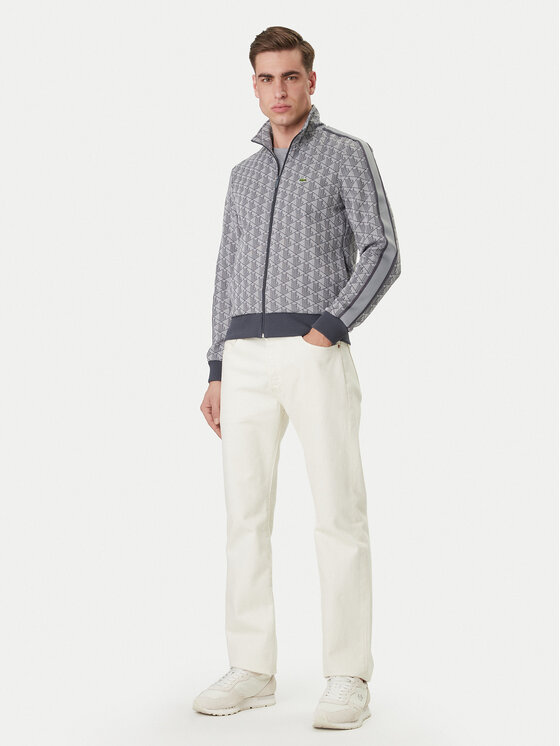 Lacoste Lacoste Μπλούζα SH1368 Γκρι Regular Fit