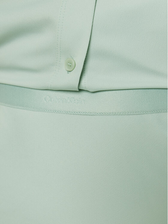 Calvin Klein Calvin Klein Midi szoknya Bias K20K203514 Zöld Regular Fit
