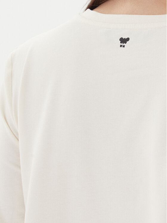 Weekend Max Mara Weekend Max Mara Μπλουζάκι Renoir 2525946032 Εκρού Regular Fit