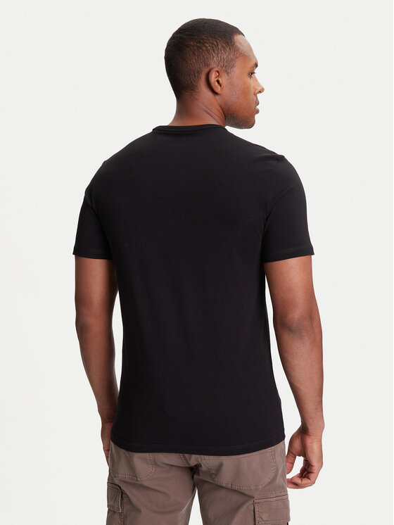 Guess Guess T-shirt M5YI14 I3Z14 Crna Regular Fit
