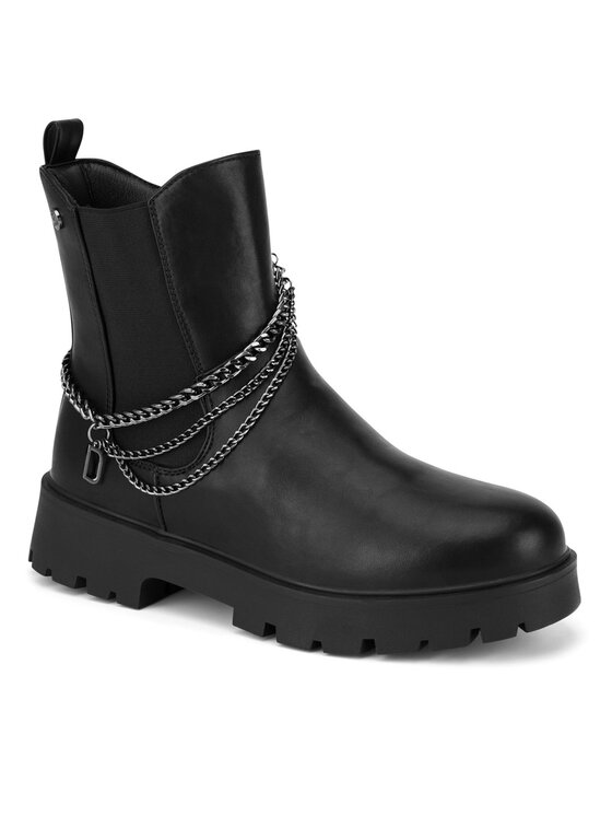 DeeZee DeeZee Μποτάκια CM231117-1 Μαύρο