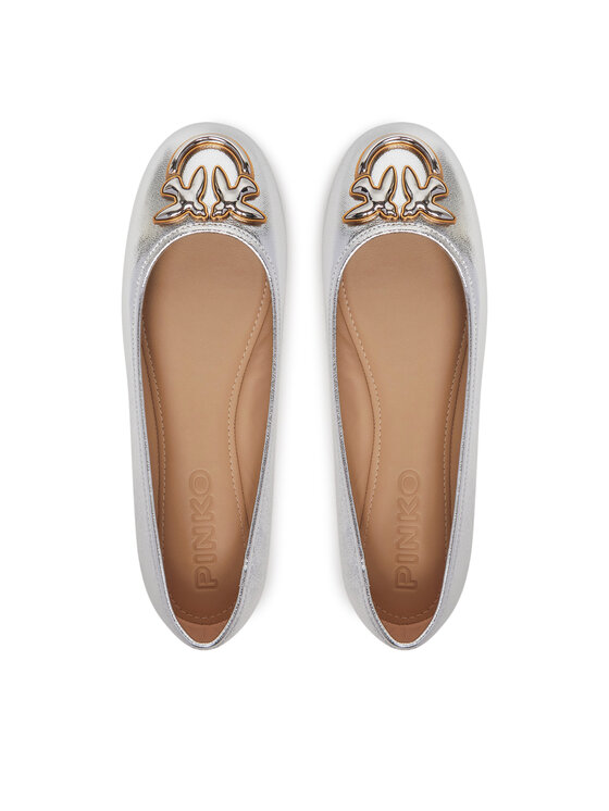 PINKO PINKO Balerinke Gioia 03 SD0295 P049 Srebrna