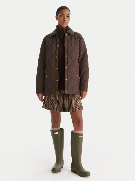 Hunter Hunter Bunda pro přechodné období Witton HARW0004252 Hnědá Regular Fit
