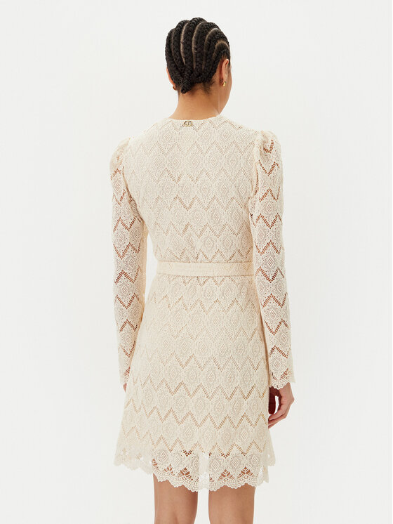 TWINSET TWINSET Коктейльна сукня 251TP2402 Бежевий Regular Fit