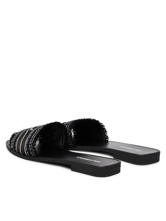 KARL LAGERFELD KARL LAGERFELD Papucs Skoot III KL80411C Fekete