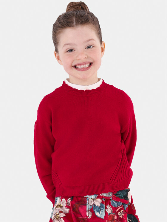 Mayoral Mayoral Sweater 319 Piros Regular Fit