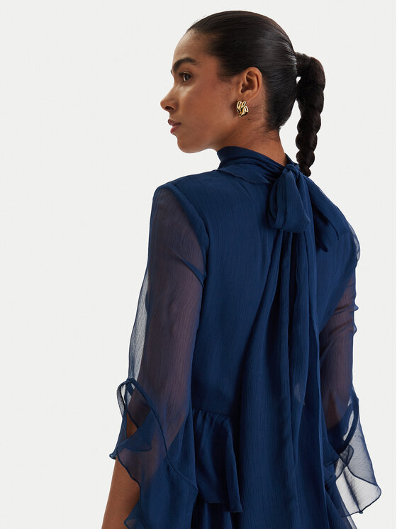 Bardot Bardot Sukienka koktajlowa Norah 60273DB Granatowy Slim Fit