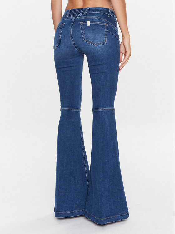 Liu Jo Liu Jo Traperice UA3237 DS004 Plava Wide Leg