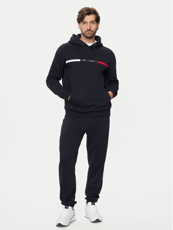 Tommy Hilfiger Tommy Hilfiger Pulóver MW0MW37361 Sötétkék Regular Fit