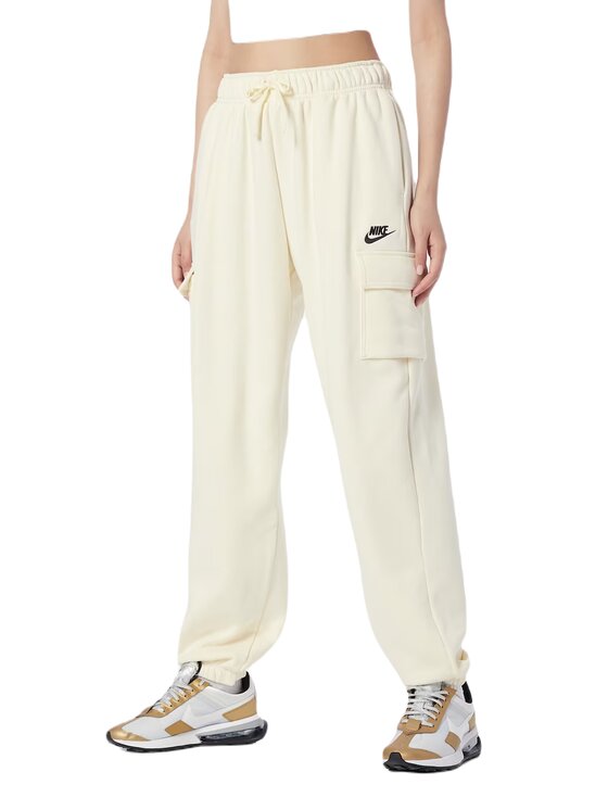 Nike Nike Spodnie dresowe Club Fleece Cargo Pants Beżowy Regular Fit