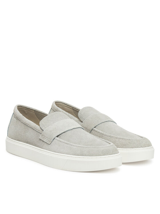 Calvin Klein Calvin Klein Cipele Moccasin Sue Unlined HM0HM01819 Siva