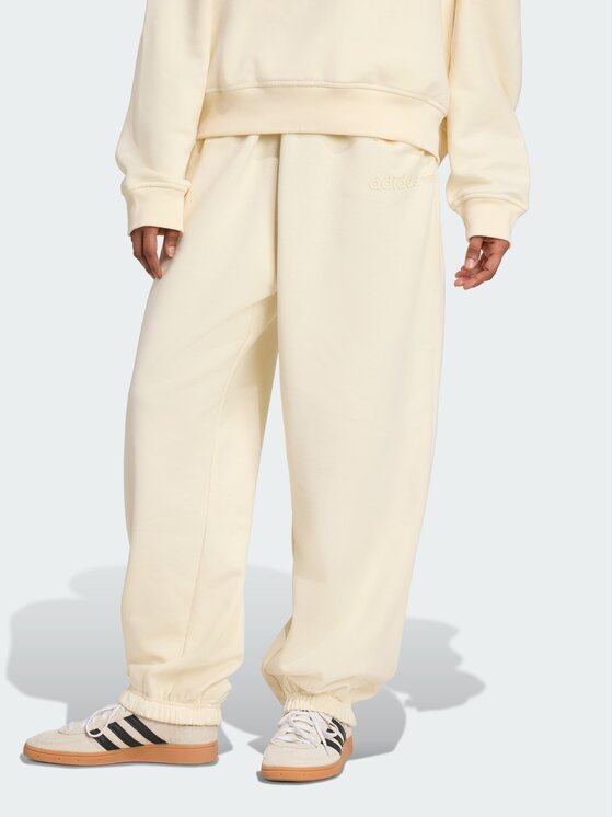 adidas adidas Joggery 151025 Biały Oversize