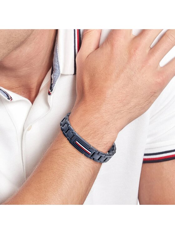 Tommy Hilfiger Tommy Hilfiger Bransoletka 2790598 Granatowy