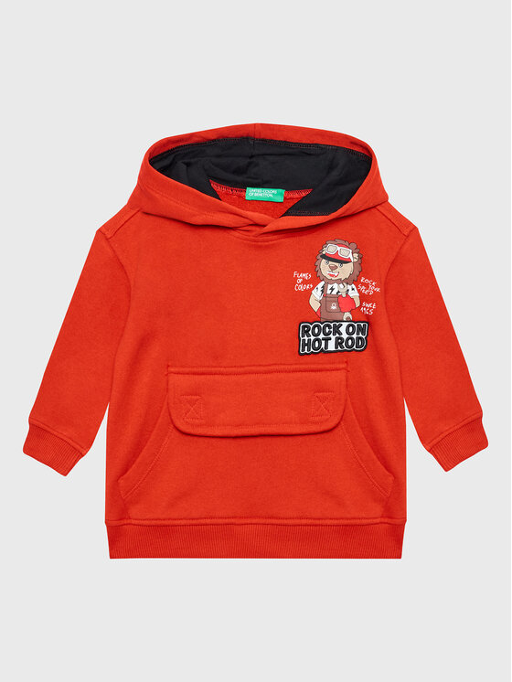 United Colors Of Benetton United Colors Of Benetton Sweatshirt 3J74G2007 Rot Regular Fit