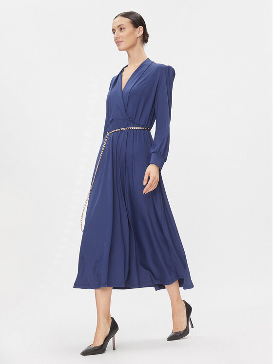 Rinascimento Rinascimento Коктейльна сукня CFC0116384003 Cиній Regular Fit