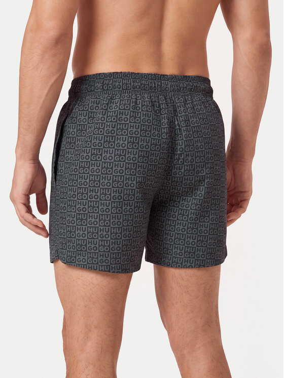 HUGO HUGO Szorty kąpielowe Aaron 50556792 Czarny Regular Fit