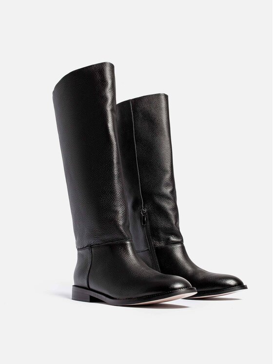 L37 L37 Kozačky SIMPLE BOOTS Černá