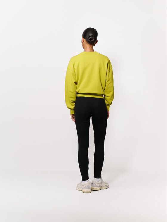 La Mania La Mania Felpa LEVIN Verde Basic Fit