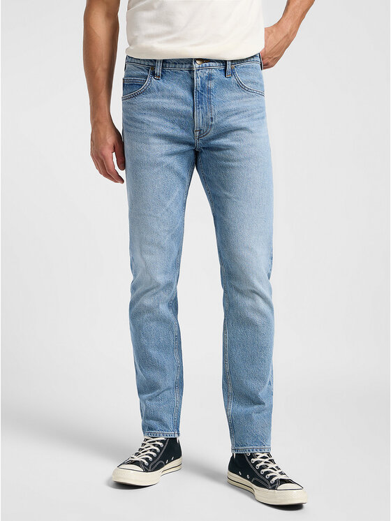 Lee Lee Jeansy RIDER Niebieski Slim Fit