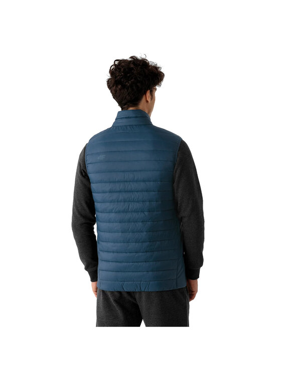 4F 4F Kamizelka 4F Men's Vest Granatowy Regular Fit