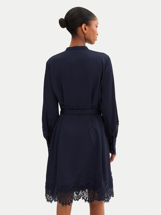 Bruuns Bazaar Bruuns Bazaar Sukienka codzienna Felicia BBW4269 Granatowy Loose Fit