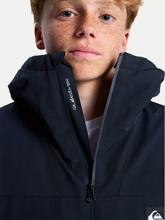 Quiksilver Quiksilver Kurtka zimowa Overcast 3K EQBJK03341 Czarny Regular Fit