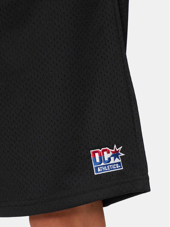 DC DC Sportovní kraťasy The Champs Short ADYWS03076 Černá Regular Fit