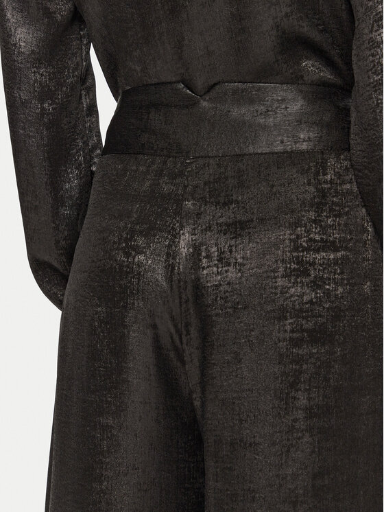 Rinascimento Rinascimento Pantaloni di tessuto CFC0121737003 Nero Regular Fit