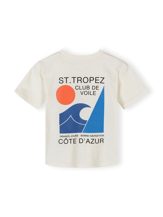 minoti minoti Zestaw 29SET205 Écru Regular Fit