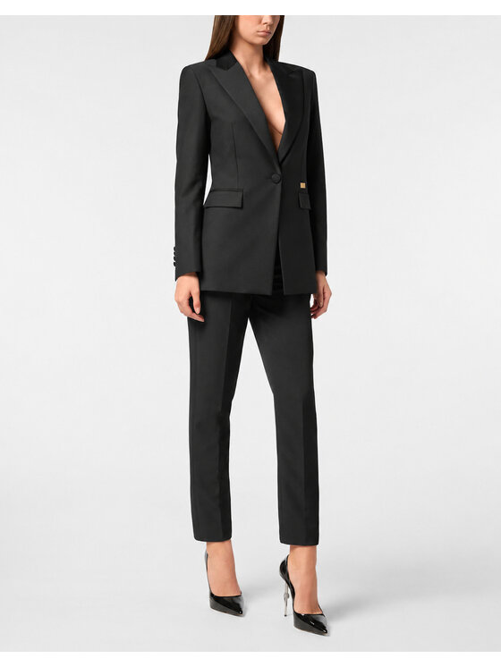 PHILIPP PLEIN PHILIPP PLEIN Sako 32124 Černá Loose Fit