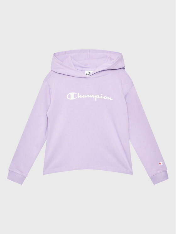 Champion Champion Pulóver 404601 Lila Custom Fit