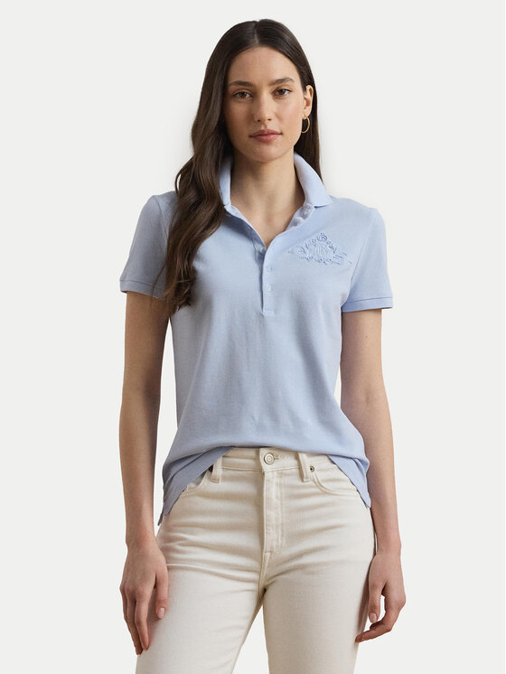 LAUREN RALPH LAUREN LAUREN RALPH LAUREN Polokošile 200966129001 Světle modrá Slim Fit