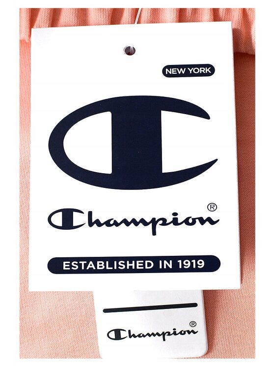 Champion Champion Spodnie dresowe 114874 Pomarańczowy Comfortable Fit