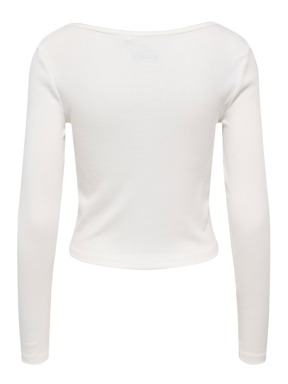 ONLY ONLY Halenka Betty 15365756 Bílá Standard Fit