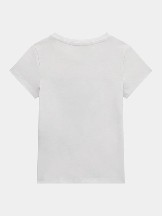 Guess Kids Guess Kids Top 159013 Biały Classic Fit
