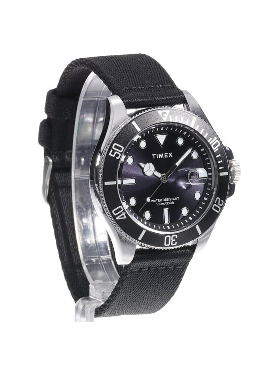 Timex Timex Ρολόι TW2W62600 Μαύρο
