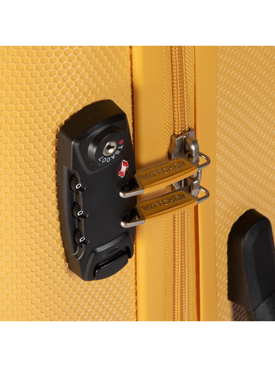 Valigia rigida grande 56-3P-573-50 Giallo