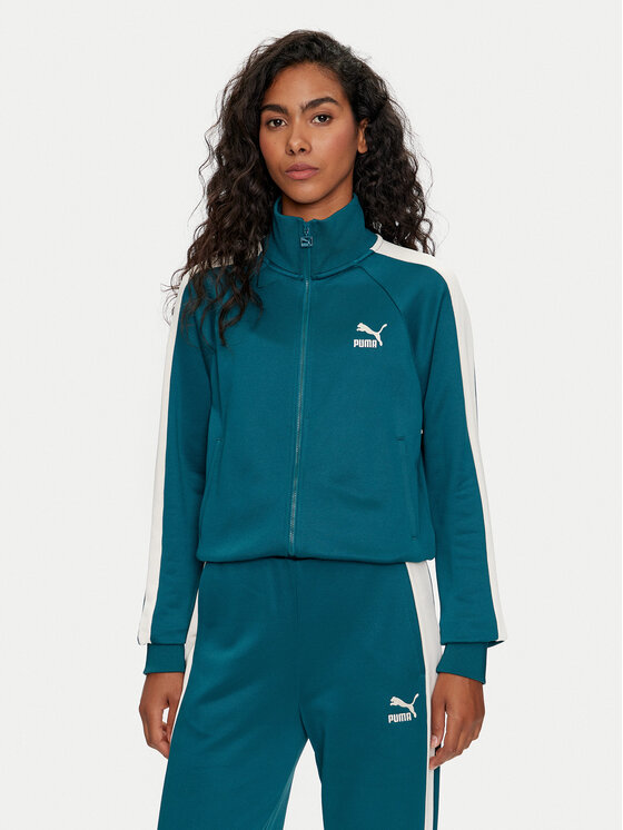 Felpa verde puma best sale