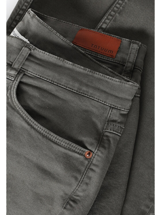 TATUUM TATUUM Jeansy ROMIKI 2 Khaki Skinny Fit