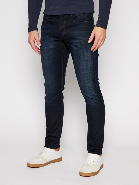 G Star Raw Priglud Slim Fit d insai 3301 51001 5245 89 Tamsiai