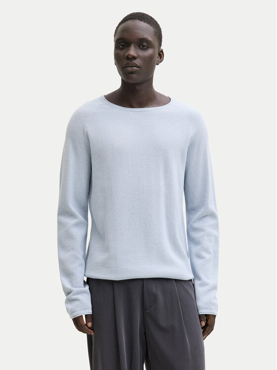 Jack & Jones Jack & Jones Sveter Hill 12157321 Modrá Regular Fit