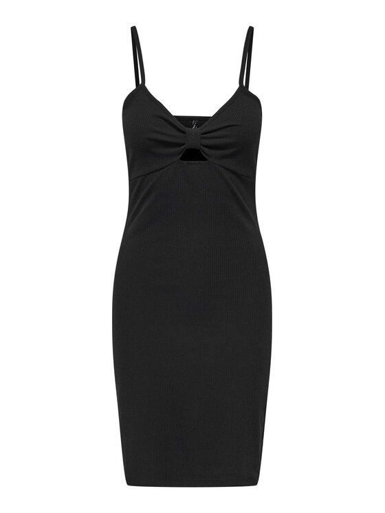 ONLY ONLY Vestito estivo Janna 15343601 Nero Slim Fit