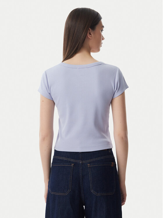 Calvin Klein Jeans Calvin Klein Jeans T-shirt LV047C200G Svijetlo plava Slim Fit